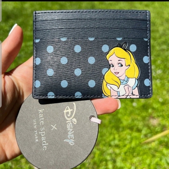 ♠️♥️KATE SPADE 🐇 ♣️♥️ALICE CARD HOLDER 🍀 - Picture 4 of 5